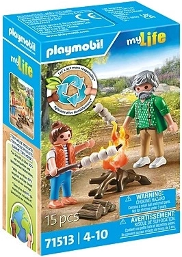 PLAYMOBIL figur­sæt Bål med skumfiduser