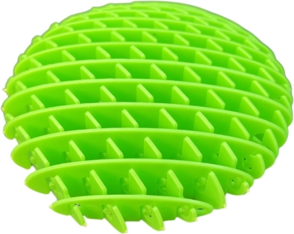 Fidget antistress elastisk sensomotorisk legetøj grøn 10 cm
