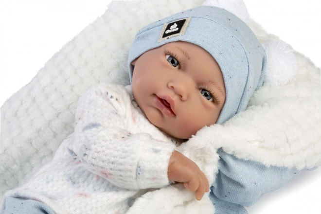Guca 885 ADRI - realistisk babydukke med blød stofkrop - 38 cm