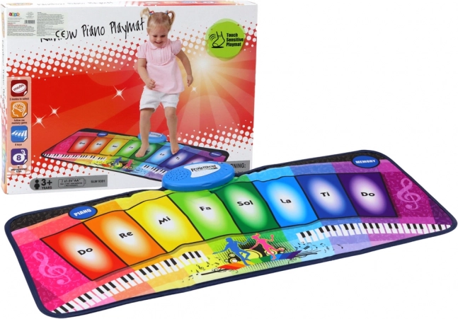 Interaktiv musikmåtte Pianinko Regnbue