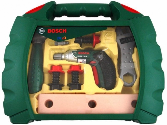 Bosch værktøjskasse med skruetrækker og værktøj