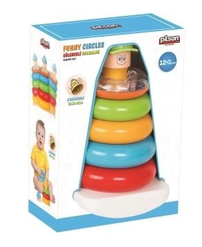 Sammenfoldelig pyramide med figur