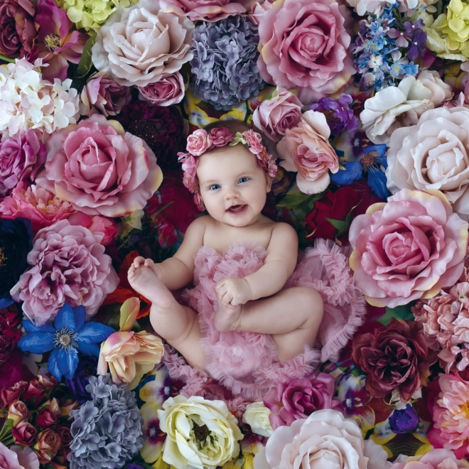 Notekalender Babies – Věra Zlevorová 2025, 30 × 30 cm