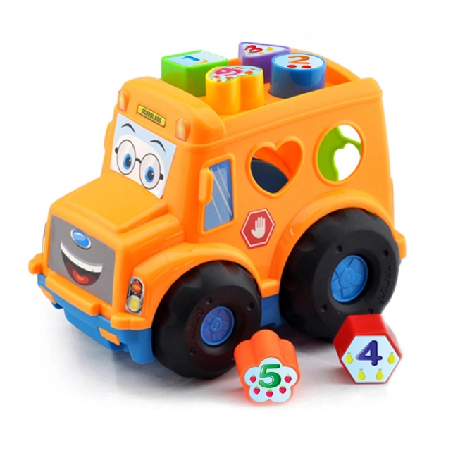 Indsæt BABY bus til de mindste, orange