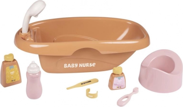 Badekar til dukker Baby Nurse med tilbehør