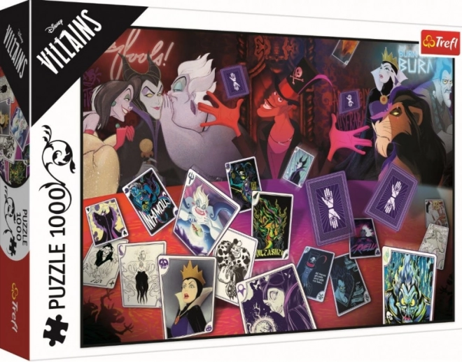 Puslespil 1000 brikker DISNEY VILLAINS – lykkelig serie