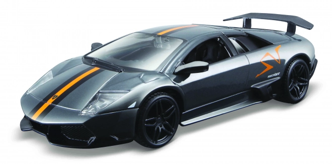 Model Lamborghini Murcielago LP 670-4 SV mat grå 1:32