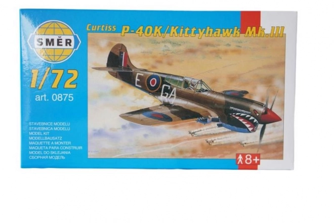 Model fly Curtiss P-40 K Kittyhawk MK.3