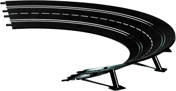 Banket kurve 2/30 til racerbane Carrera Evolution, Digital 132 og Digital 124