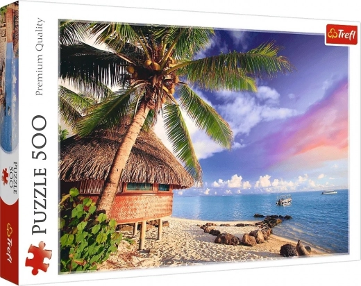 Puslespil 500 brikker – Bora Bora fra Trefl
