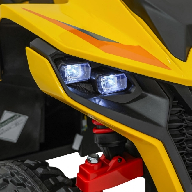 Firehjulet Fast Wheel – Gul