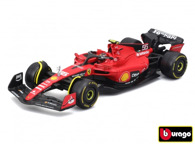 Metalmodel Ferrari SF-23 Scuderia F1 med kører