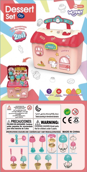 Konditori i kuffert 2-i-1 Woopie
