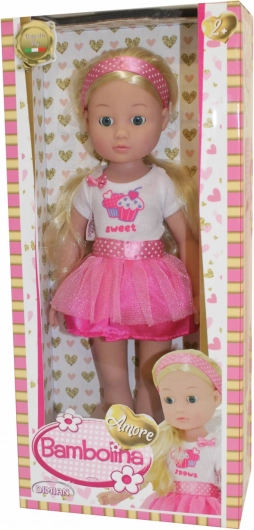 Dukke Bambolina Amore 35 cm