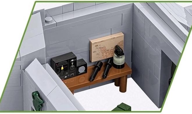 Bunker Regelbau 667 fra COBI-klodser