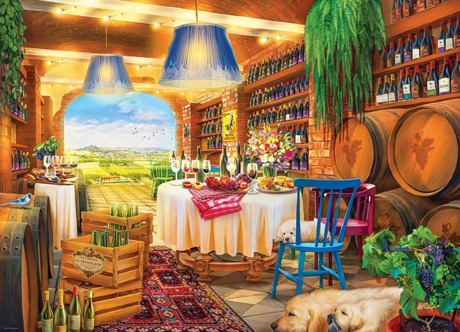 Puzzle Winery 1000 brikker Eurographics