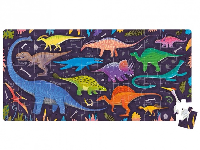 Puzzle CzuCzu Grr Dinosaurer 60 brikker