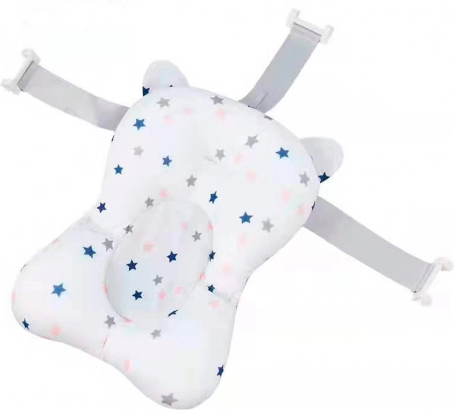 CHIPOLINO Bademåtte Multi Stjerner Hvid