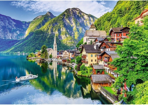 Imponerende Hallstatt-motiv