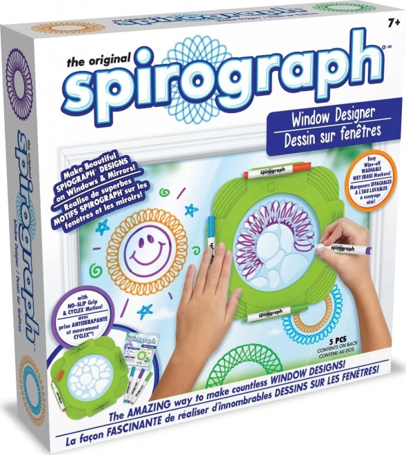 SPIROGRAPH vinduesdekoration