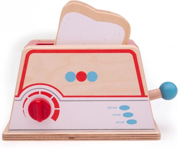 Træbrødrister til børnekøkken BIGJIGS TOYS