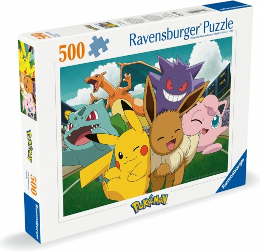 Puzzle 500 brikker POKÉMON Classic