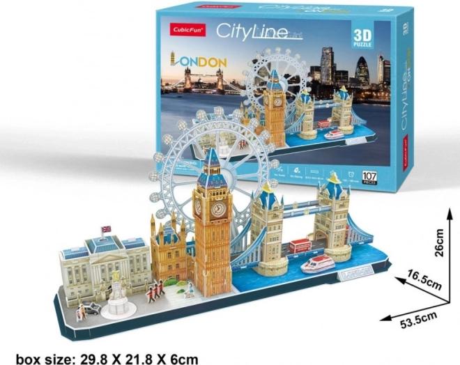 3D-puslespil City Line London