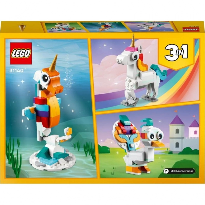 LEGO Creator 3i1 31140 Magisk Enhjørning