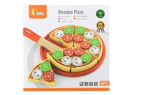 Træpizza - skæring