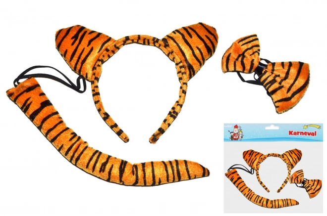 Karnevalsæt - tiger