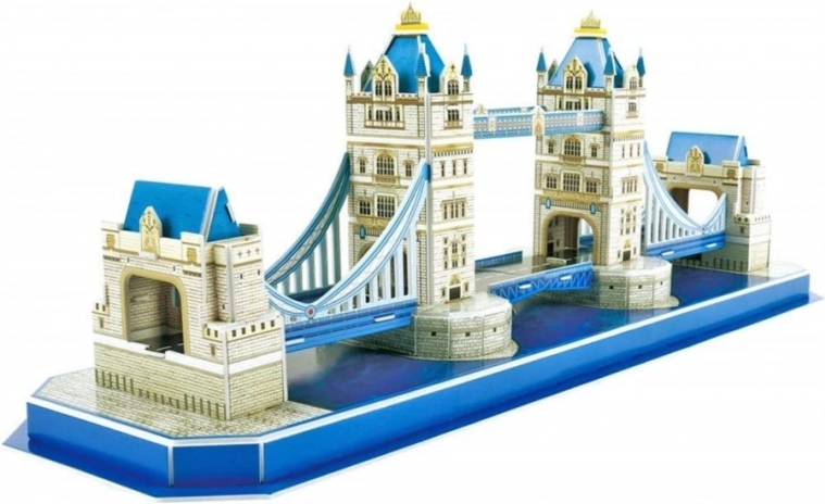 CubicFun 3D-puslespil Tower Bridge 52 brikker