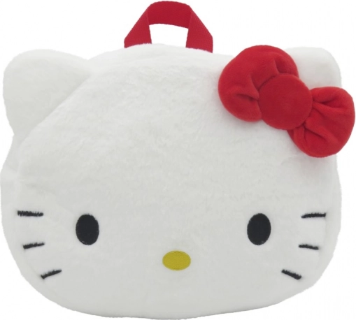 Hello Kitty plysbamse-rygsæk ansigt