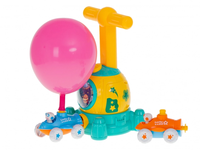 Aerodynamisk ballonafskydningsmaskine - raket