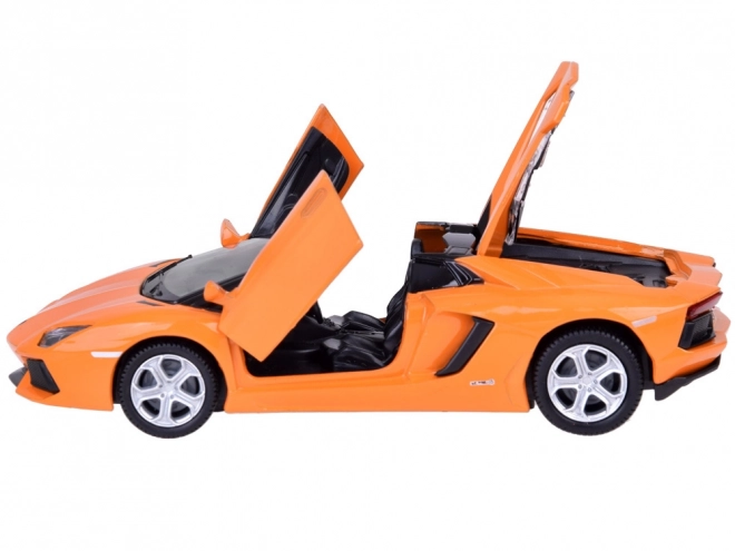 Metalmodelbil Lamborghini Aventador Roadster 1:32 interaktiv