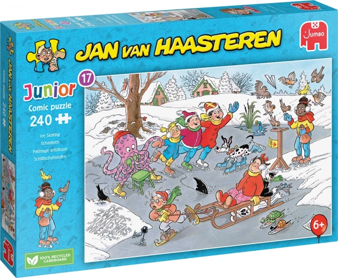 Jumbo Puslespil Jan van Haasteren Junior: Skøjteløb 240 brikker