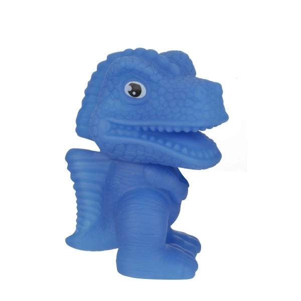 Gummi dinosaur 8cm - 5 typer i boks