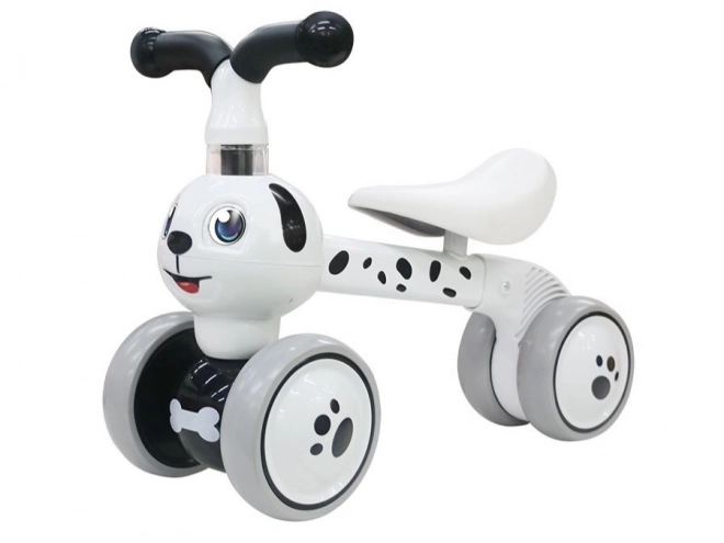 ECOTOYS Løbecykel Hund hvid
