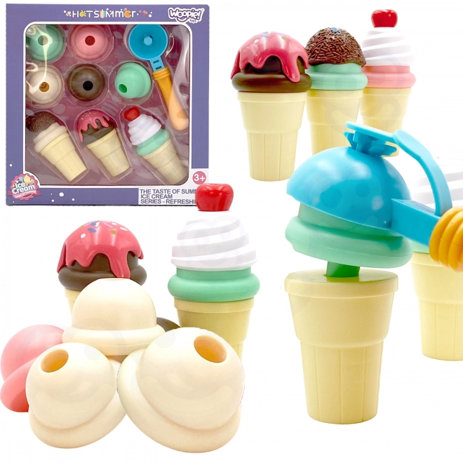 Ismaskinesæt Ice Cream Play Set 15 stk