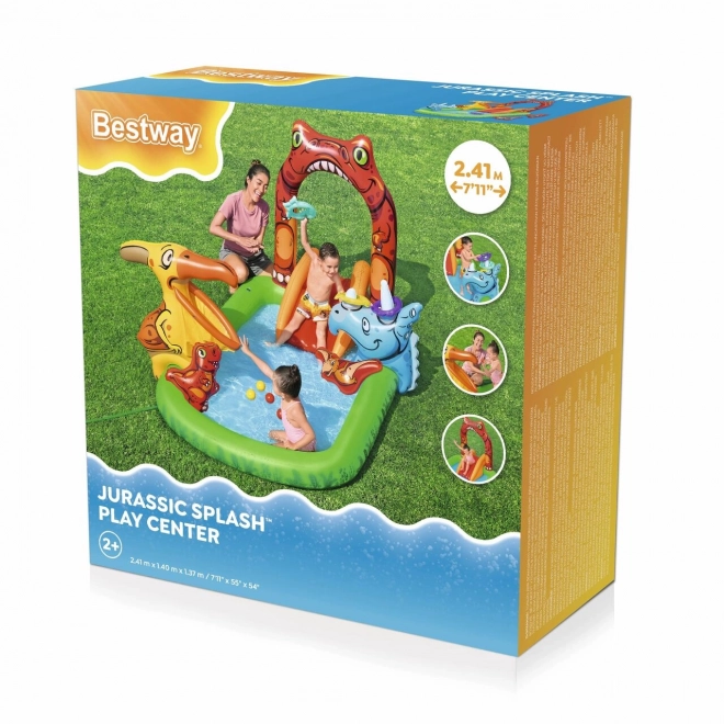Dinosaurverden Legeplads 241x140x137cm BESTWAY