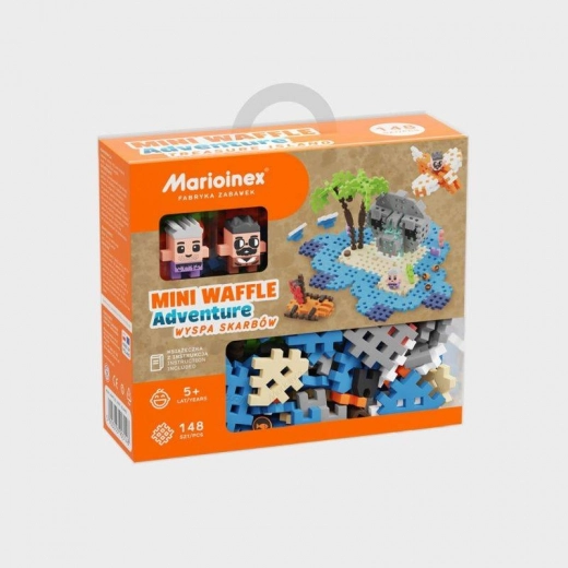 Klodser Mini Waffle – Skatteøen 148 dele