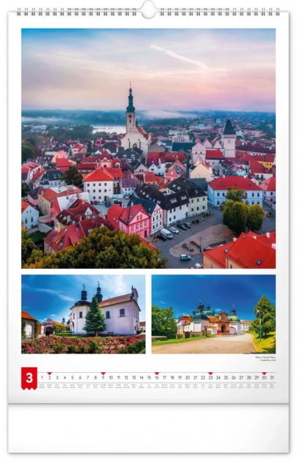 Vægkalender Mit land 2025, 33 × 46 cm