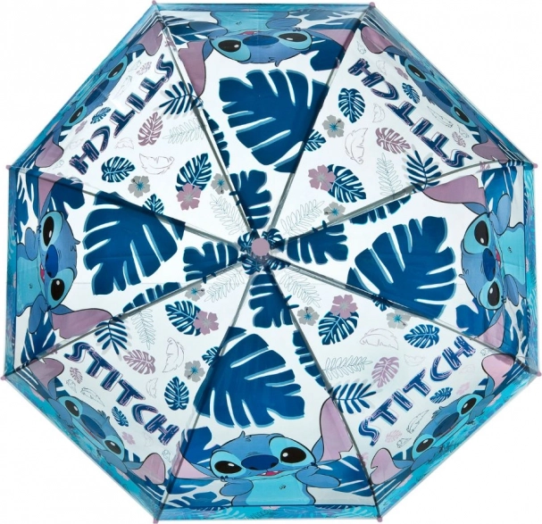 Børneparaply med motiv af Stitch fra filmen Lilo & Stitch