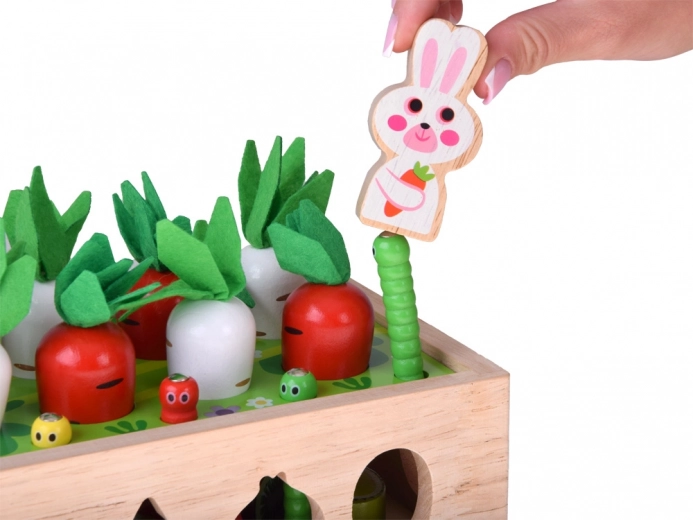 Magnetisk ormefangst med kanin