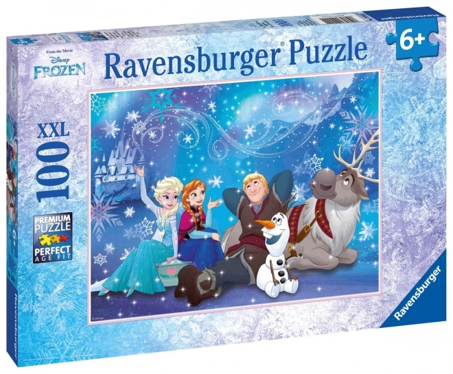 Puzzle Ravensburger Frost - Ismagi 100 brikker