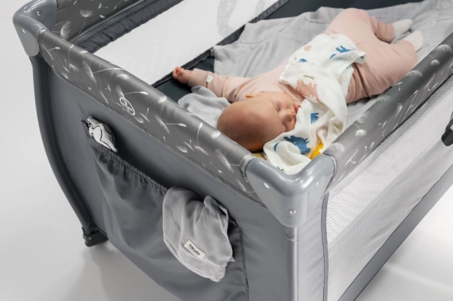 Rejseseng Lionelo Stefi Plus grå multicolor