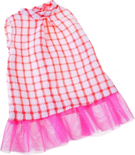 Kjole med velcrolukning for nem omklædning