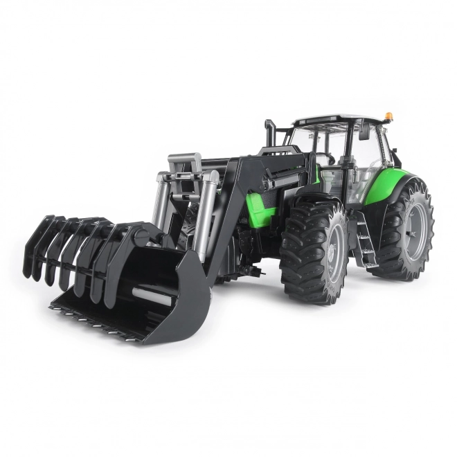 Bruder traktor Deutz Agrotron X720 med frontlæsser
