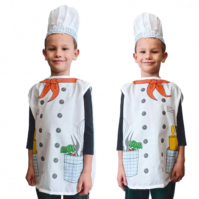 Børne kokkekostume 3-8 år