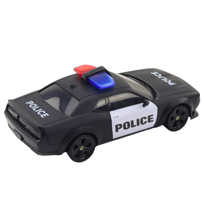Racer RC bil med udskiftelige politihjul