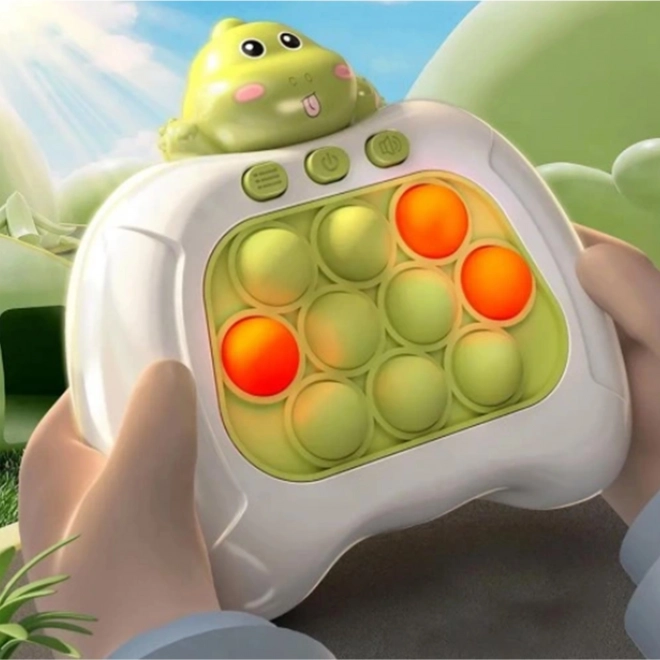 Woopie anti-stress spil POP IT Dinosaur grøn